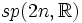 sp(2n,\mathbb R)